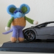 Myk, kter jezd v Lamborghini